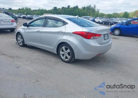 2013 Hyundai Elantra Gls from USA, damaged, VIN KMHDH4AE0DU929577